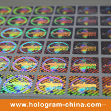 Anti-Counterfeiting Segurança 3D Label Holographic